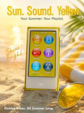 Apple iPod Nano 7th Generation 16GB Yellow Model A1446